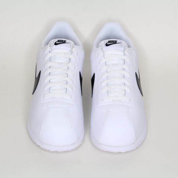 Nike Cortez White Black Men's Sneakers DM4044-105 Leather Shoes Size 10.5 - Picture 8 of 11
